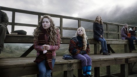 Jessie Cave, Evanna Lynch, Emma Watson - Harry Potter and the Half-Blood Prince - Van film