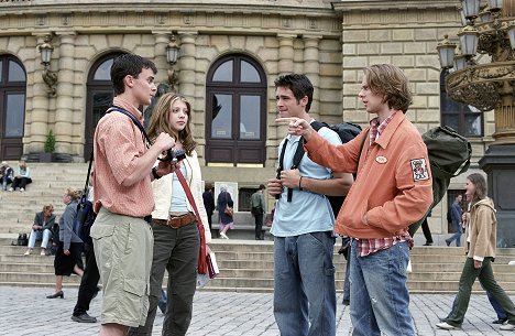 Travis Wester, Michelle Trachtenberg, Scott Mechlowicz, Jacob Pitts - EuroTrip - Photos