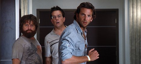 Zach Galifianakis, Ed Helms, Bradley Cooper - Pařba ve Vegas - Z filmu