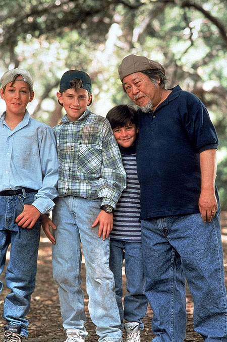 Max Elliott Slade, Michael Treanor, Chad Power, Victor Wong - 3 Ninjas Knuckle Up - Van film