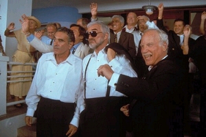 Dan Hedaya, Burt Reynolds, Richard Dreyfuss - Akce Pelikán - Z filmu