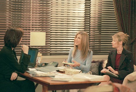 Jennifer Aniston, Megan Ward - Přátelé - Rachel kouří - Z filmu