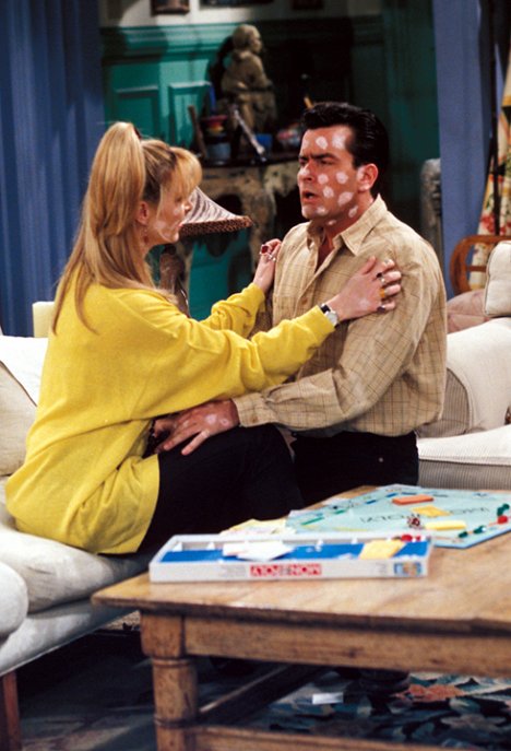 Lisa Kudrow, Charlie Sheen - Friends - The One with the Chicken Pox - Van film