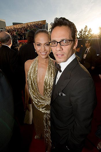 Jennifer Lopez, Marc Anthony - Zlatý Glóbus 2009 - Z filmu