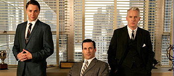 Vincent Kartheiser, Jon Hamm, John Slattery - Šílenci z Manhattanu - Z filmu