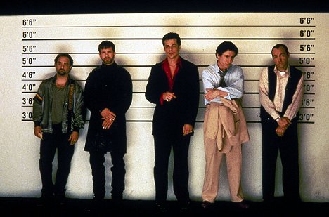 Kevin Pollak, Stephen Baldwin, Benicio Del Toro, Gabriel Byrne, Kevin Spacey - Die üblichen Verdächtigen - Filmfotos