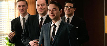 Aaron Staton, Rich Sommer, Vincent Kartheiser - Mad Men - Filmfotos