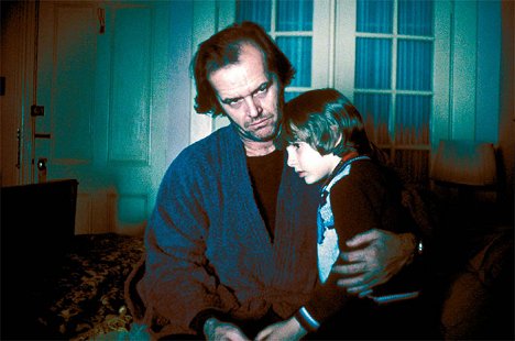 Jack Nicholson, Danny Lloyd - Osvietenie - Z filmu
