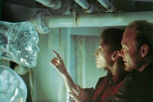 Mary Elizabeth Mastrantonio, Ed Harris - Abyss - Abgrund des Todes - Filmfotos