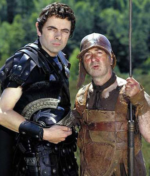 Rowan Atkinson, Tony Robinson - Blackadder Back and Forth - Filmfotos