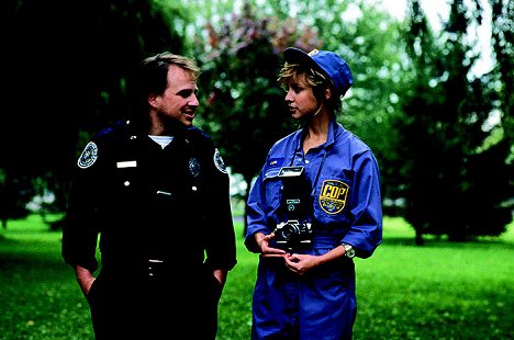 Bobcat Goldthwait, Corinne Bohrer - Police Academy 4: Citizens on Patrol - Photos