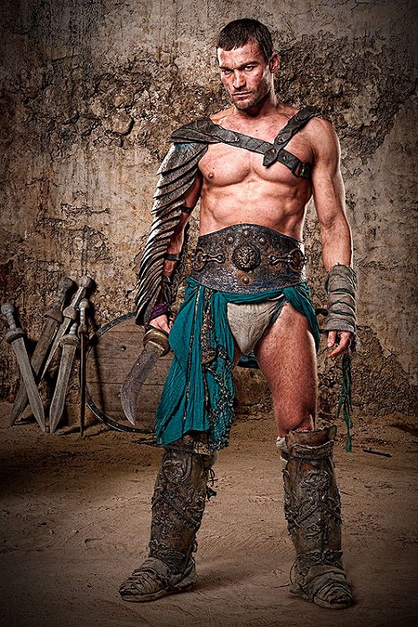 Andy Whitfield - Spartacus - Promóció fotók