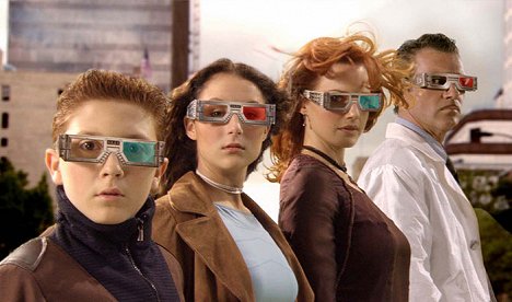 Daryl Sabara, Alexa PenaVega, Carla Gugino, Antonio Banderas - Spy Kids 3-D: Game Over - De la película