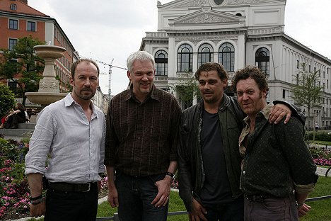 Ulrich Noethen, Martin Enlen, Martin Feifel, Jürgen Tonkel - Kommissar Süden und das Geheimnis der Königin - Tournage