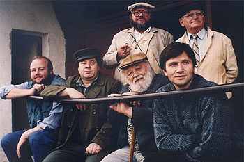 Milan Šimáček, Zdeněk Palusga, Jan Hraběta, Lubor Tokoš, Jan Hrušínský - Kožené slunce - Filmfotók