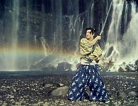 鶴田浩二 - Mijamoto Musaši kankecuhen: Kettó Ganrjúdžima - Filmfotos
