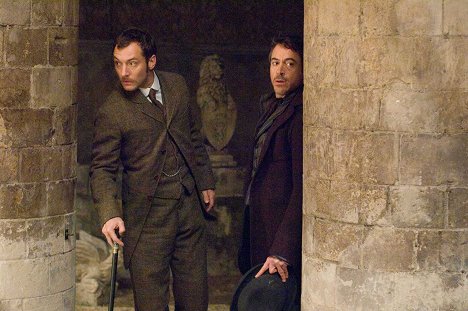 Jude Law, Robert Downey Jr. - Sherlock Holmes - Z filmu