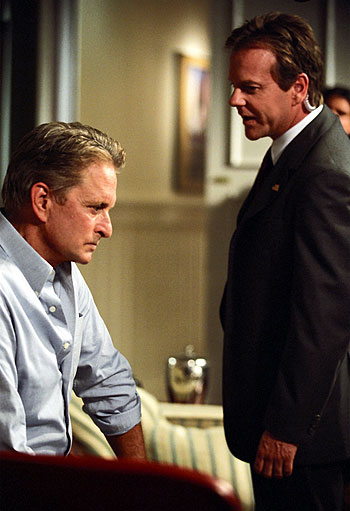Michael Douglas, Kiefer Sutherland - Strážca - Z filmu