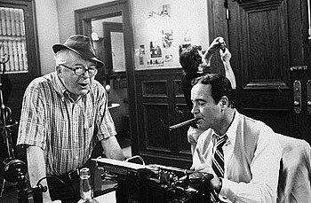 Billy Wilder, Jack Lemmon - The Front Page - Making of