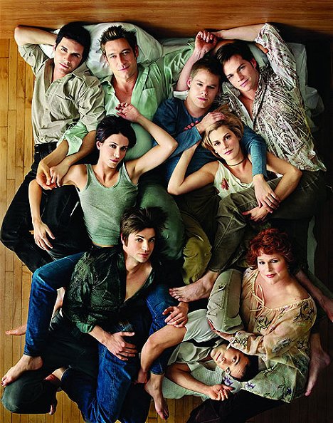 Hal Sparks, Robert Gant, Randy Harrison, Peter Paige, Michelle Clunie, Thea Gill, Gale Harold, Scott Lowell, Sharon Gless - Queer as Folk - Promoción