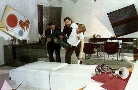 Burt Lancaster, Helmut Berger - Gewalt und Leidenschaft - Filmfotos