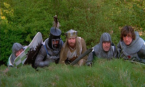 Graham Chapman, John Cleese, Michael Palin - Monty Python a Svatý Grál - Z filmu