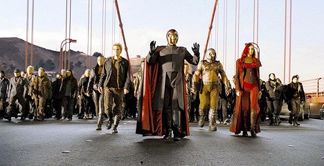 Aaron Stanford, Ian McKellen, Vinnie Jones, Famke Janssen - X-Men: Poslední vzdor - Z filmu