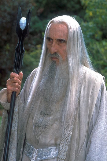 Christopher Lee - The Lord of the Rings: The Fellowship of the Ring - Photos