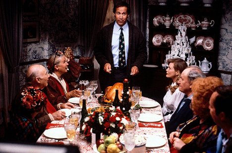 John Randolph, Diane Ladd, Chevy Chase, Beverly D'Angelo, E.G. Marshall - Le Sapin a les boules - Film
