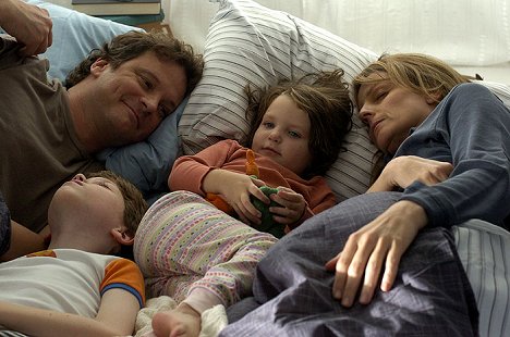 Colin Firth, Tommy Nelson, Daisy Tahan, Helen Hunt - Then She Found Me - Filmfotos