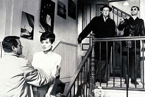 Richard Crenna, Audrey Hepburn, Jack Weston, Alan Arkin - Warte, bis es dunkel ist - Filmfotos