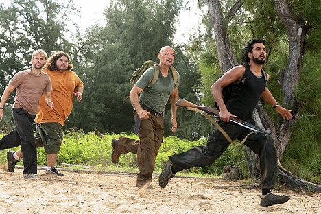 Dominic Monaghan, Jorge Garcia, Terry O'Quinn, Naveen Andrews - Lost - Eltűntek - Filmfotók