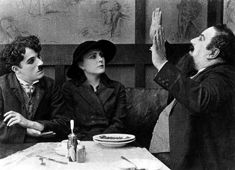 Charlie Chaplin, Edna Purviance - Chaplin vystěhovalcem - Z filmu