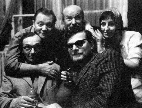 Josef Kemr, Rudolf Hrušínský, Miroslav Macháček, Jan Kačer, Nina Divíšková - Zlatá šedesátá - De la película