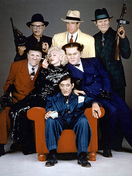 R.G. Armstrong, Ed O'Ross, Madonna, Warren Beatty, William Forsythe, Al Pacino, Henry Silva - Dick Tracy - Promo