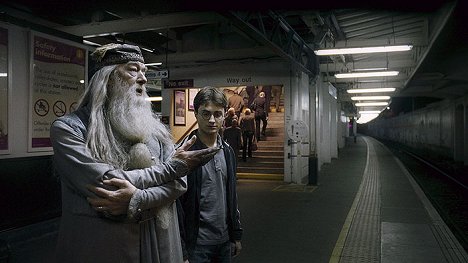 Daniel Radcliffe, Michael Gambon - Harry Potter i Książę Półkrwi - Z filmu