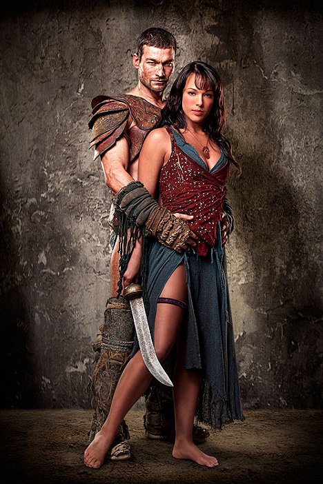Andy Whitfield, Erin Cummings - Spartacus - Promokuvat