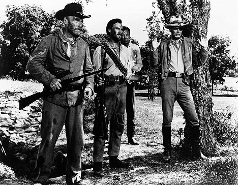 Richard Rust, William Holden, Richard Widmark - Alvarez Kelly - Filmfotók