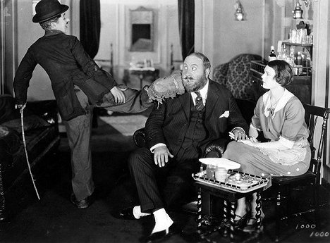 Charlie Chaplin, Mack Swain - Goldrausch - Filmfotos