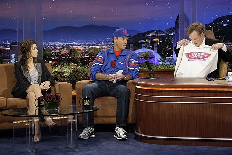Jessica Biel, Conan O'Brien - Late Night with Conan O'Brien - Filmfotos