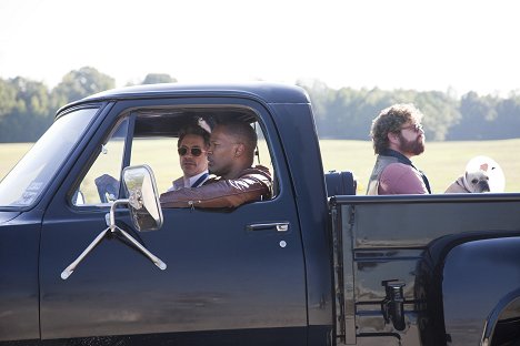 Robert Downey Jr., Jamie Foxx, Zach Galifianakis - Due Date - Photos