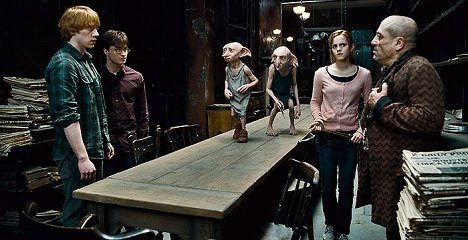 Rupert Grint, Daniel Radcliffe, Emma Watson, Andy Linden - Harry Potter a Dary smrti - 1. - Z filmu