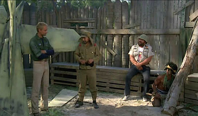 Terence Hill, John Fujioka, Bud Spencer, Sal Borgese - Who Finds a Friend Finds a Treasure - Photos