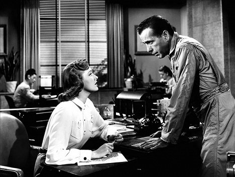 Eleanor Parker, Humphrey Bogart - Stříbrný blesk - Z filmu