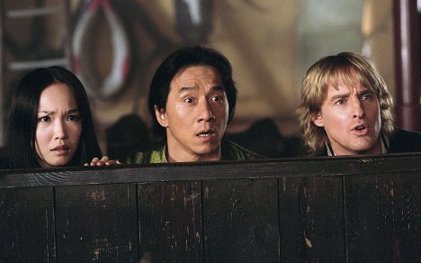 Fann Wong, Jackie Chan, Owen Wilson - Šanghajskí rytieri - Z filmu