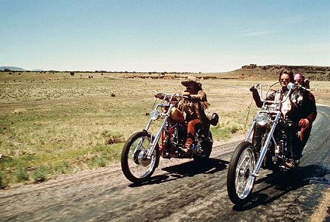 Dennis Hopper, Peter Fonda - Easy Rider - Van film