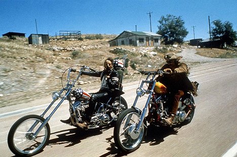 Peter Fonda, Dennis Hopper - Bezstarostná jízda - Z filmu