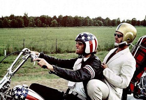 Peter Fonda, Jack Nicholson - Easy Rider - Filmfotos