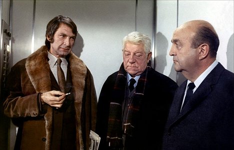 Philippe Vallauris, Jean Gabin, Bernard Blier - Le Tueur - Film