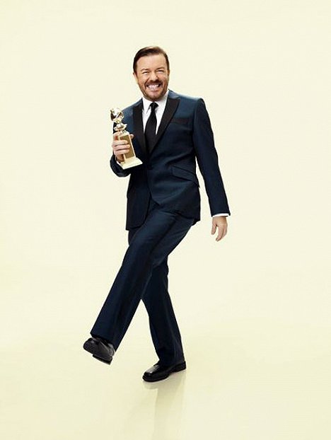 Ricky Gervais - The 68th Annual Golden Globe Awards - Van film